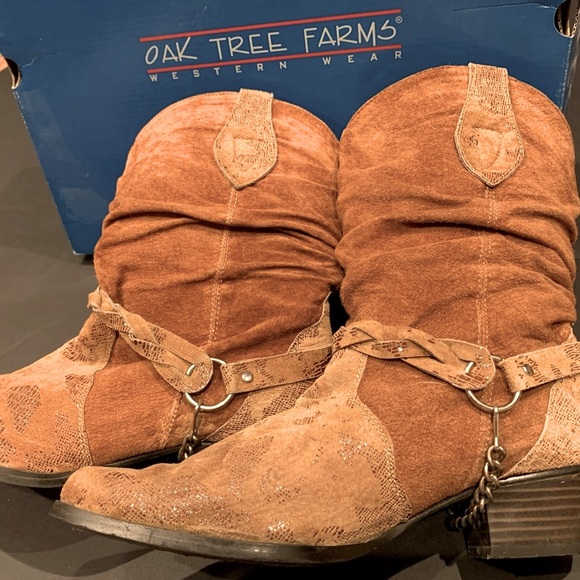 Oak Tree Farms Wyoming Western Boots - Picture 2 of 8